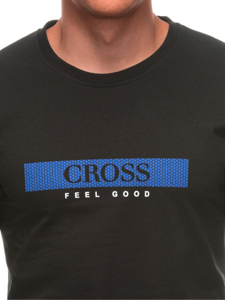 Edoti Tricou pentru bărbați cu imprimeu Edoti