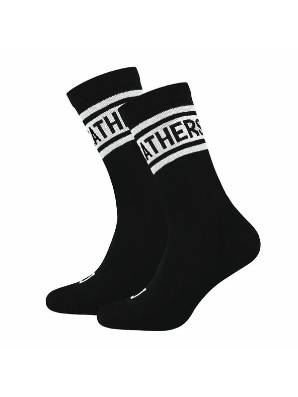 Horsefeathers Șosete Bar - negru HORSEFEATHERS