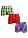 Styx Set de trei - pantaloni scurți pentru bărbați Styx classic rubber oversized multicolori