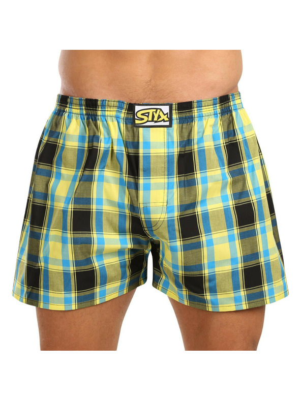 Styx Set de trei - pantaloni scurți pentru bărbați Styx classic rubber oversized multicolori