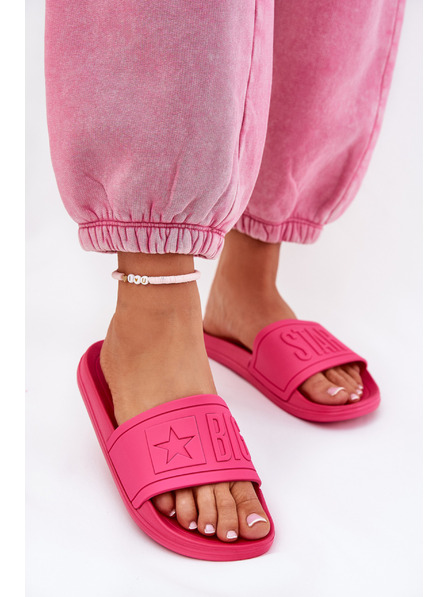 BIG STAR SHOES Papuci de casă la modă pentru femei Big Star - roz