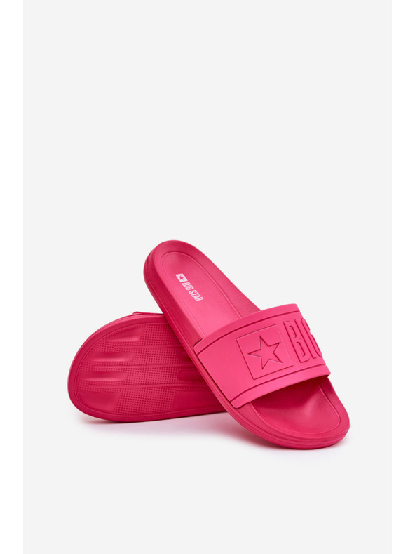 BIG STAR SHOES Papuci de casă la modă pentru femei Big Star - roz