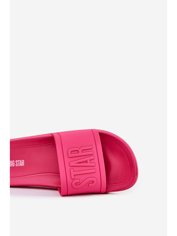 BIG STAR SHOES Papuci de casă la modă pentru femei Big Star - roz