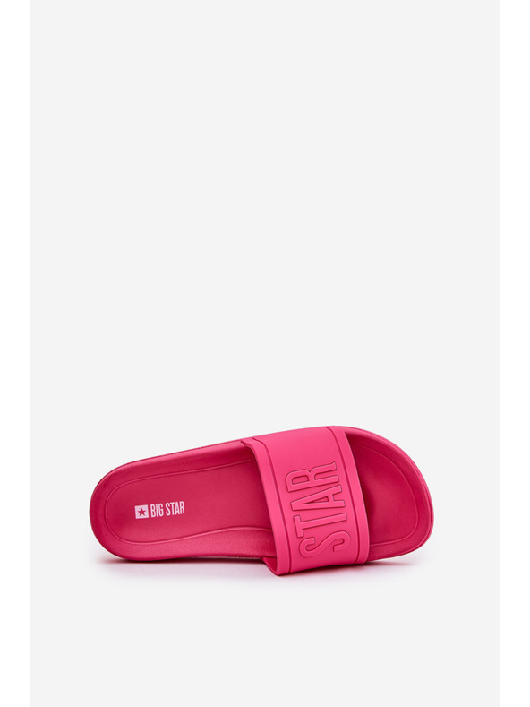 BIG STAR SHOES Papuci de casă la modă pentru femei Big Star - roz
