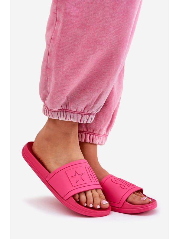 BIG STAR SHOES Papuci de casă la modă pentru femei Big Star - roz