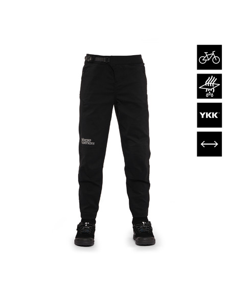 Horsefeathers Pantaloni de ciclism Stoker pentru copii - negru HORSEFEATHERS