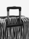 Heys Troller Alb-Negru cu Model Zebră Heys EZ Fashion L