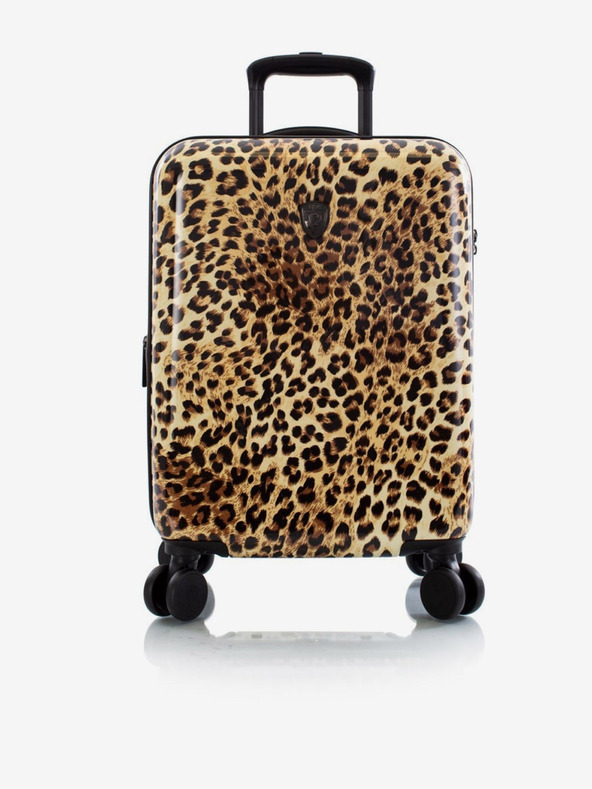 Heys Set Trei Trolere cu Model Maro Heys Leopard Maro S,M,L