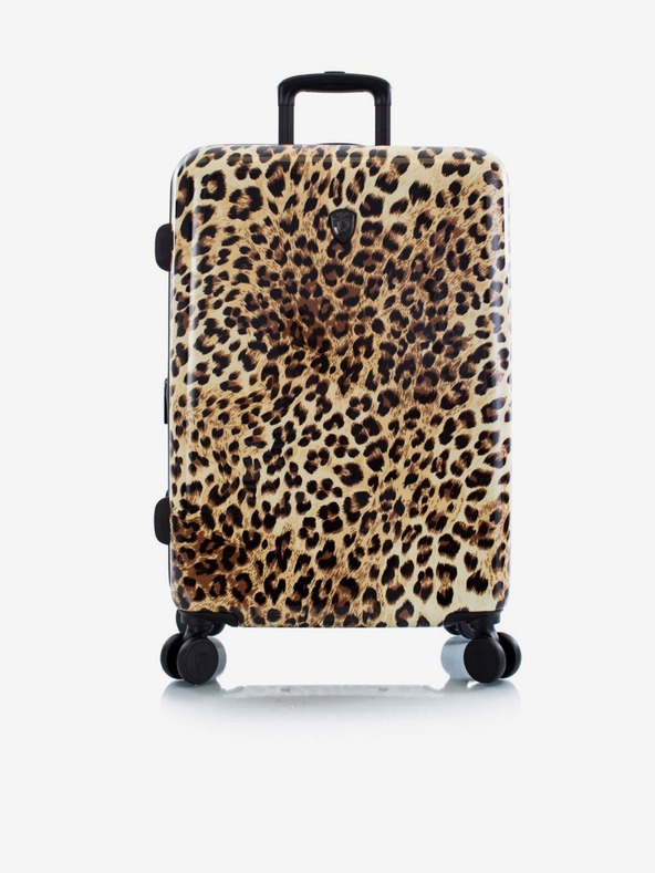 Heys Troller Negru-Maro cu Model Heys Leopard Maro M