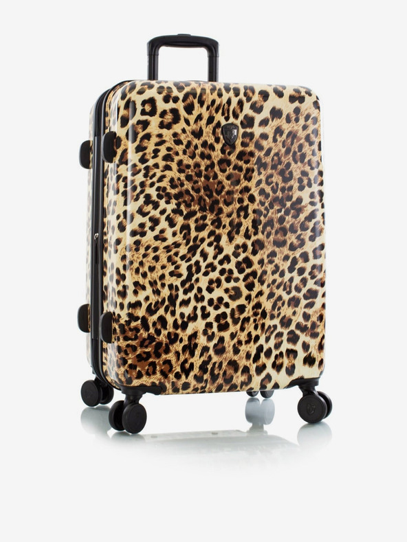 Heys Troller Negru-Maro cu Model Heys Leopard Maro M