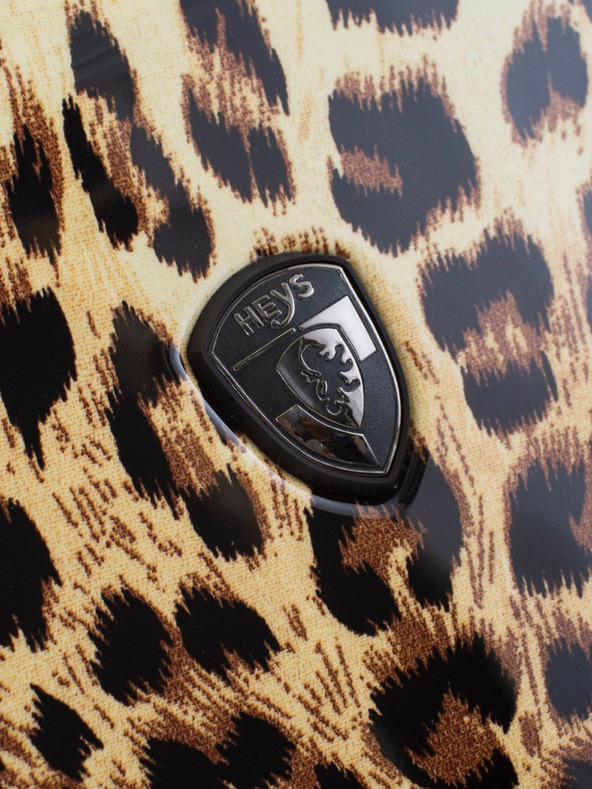 Heys Troller Negru-Maro cu Model Heys Leopard Maro M