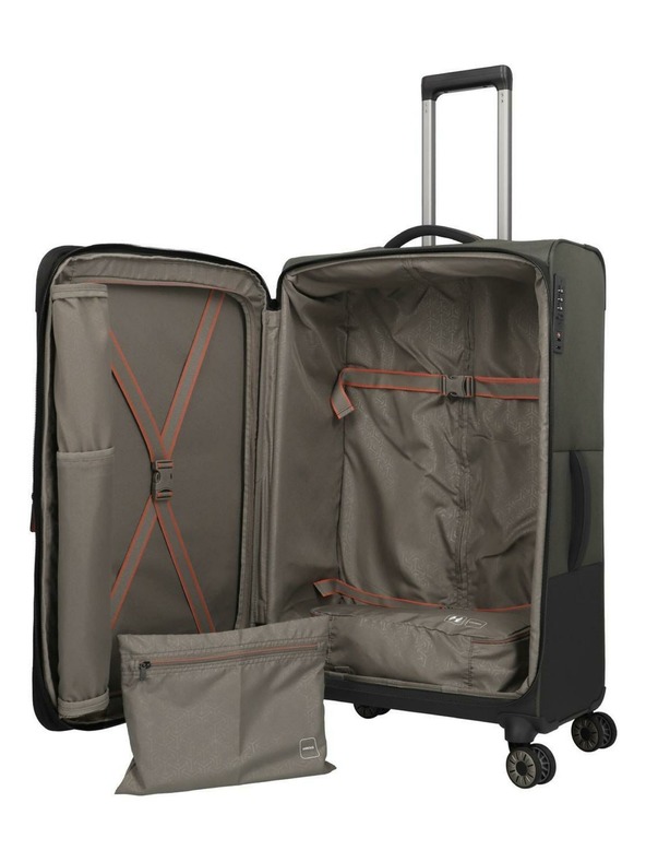 Travelite Troller Travelite Crosslite 5.0 L Verde Măsliniu