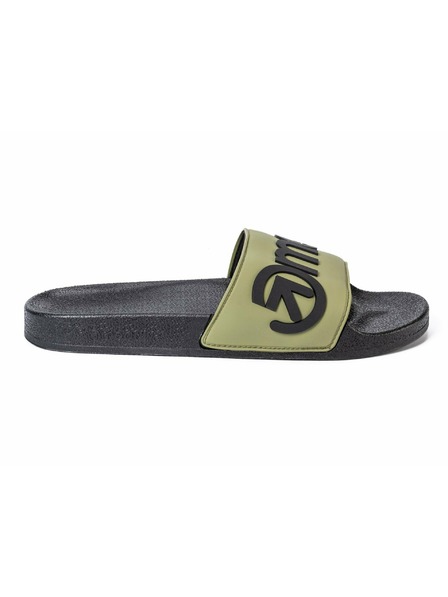 Meatfly Meatfly Papuci 3D Hudson pentru Bărbați Olive | Verde | Mărime