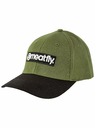 Meatfly Meatfly baseball cap Wayne Flexfit Basic Logo Olive / Black | Black | Size