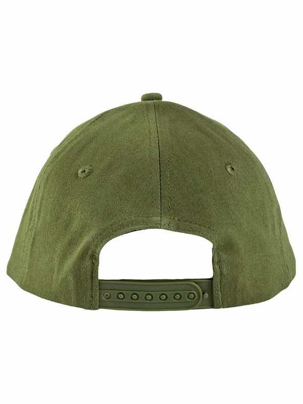 Meatfly Meatfly baseball cap Wayne Flexfit Basic Logo Olive / Black | Black | Size