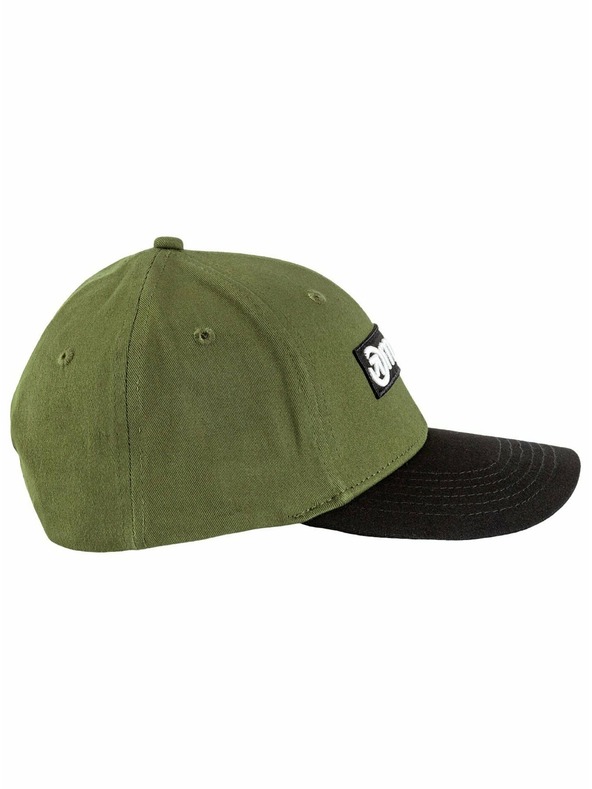 Meatfly Meatfly baseball cap Wayne Flexfit Basic Logo Olive / Black | Black | Size