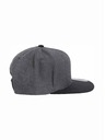 Meatfly Meatfly cap Finester Snapback Dark Grey | Gray | Size