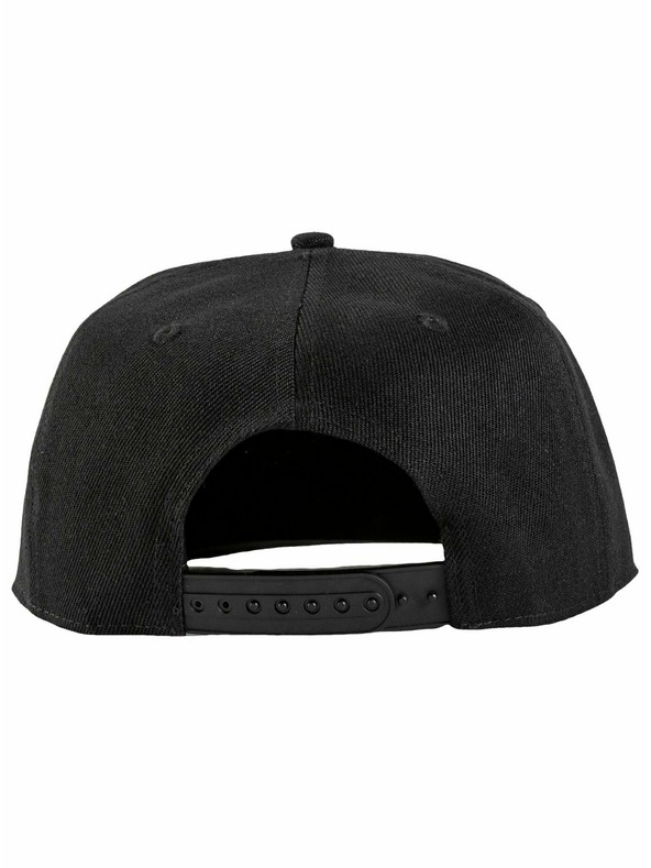 Meatfly Meatfly cap Tyler Snapback Black Basic Logo | Black | Size