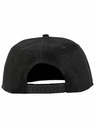 Meatfly Meatfly cap Tyler Snapback Black Basic Logo | Black | Size
