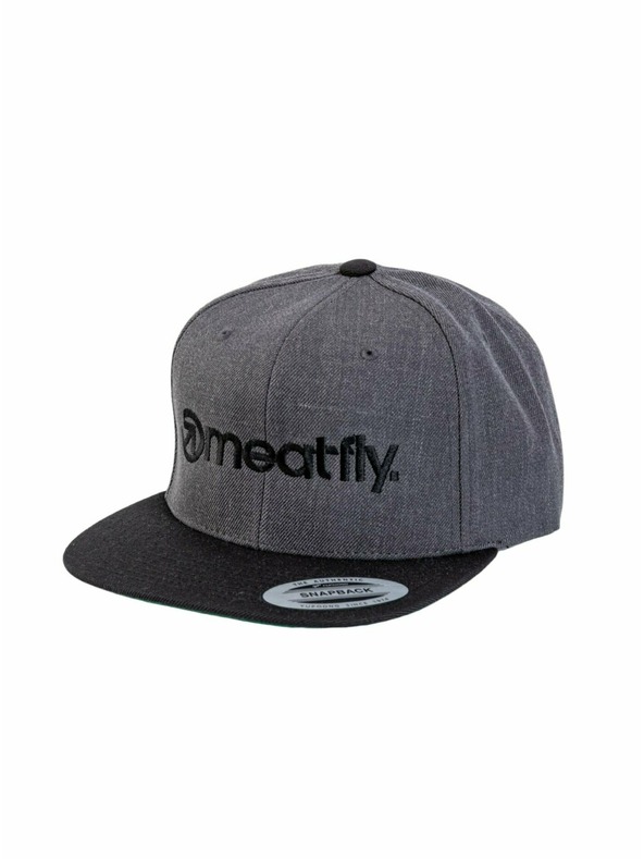 Meatfly Meatfly cap Rens Snapback Dark Grey | Gray | Size