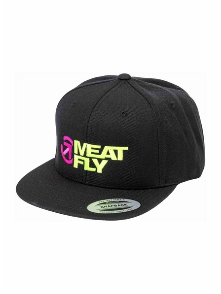 Meatfly Meatfly cap Ness Snapback Lime / Black | Black | Size