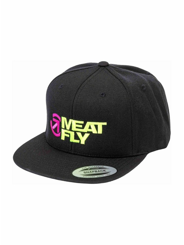 Meatfly Meatfly cap Ness Snapback Lime / Black | Black | Size