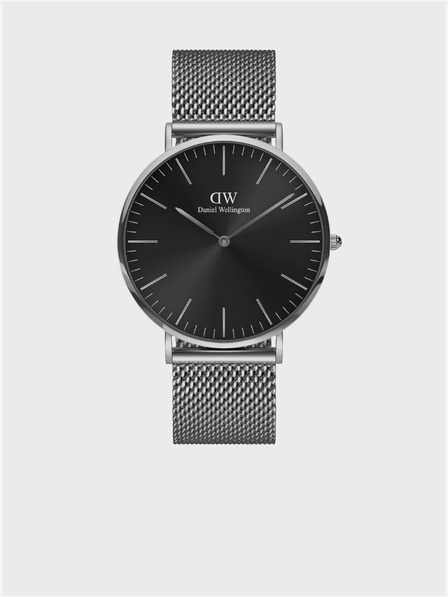 Daniel Wellington Ceas pentru bărbați în culoare argintie Daniel Wellington Classic