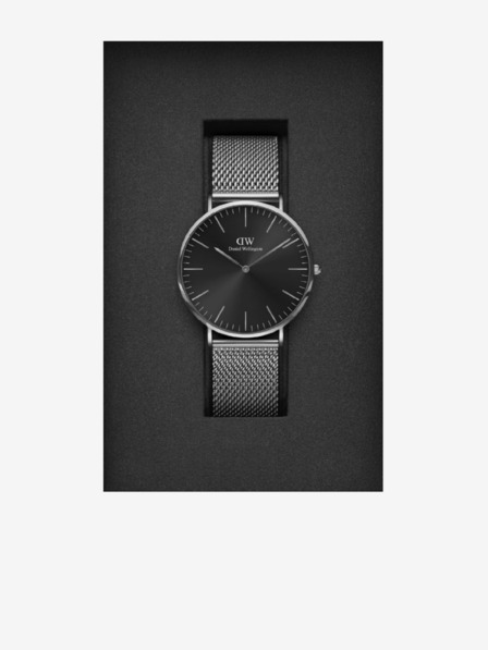 Daniel Wellington Ceas pentru bărbați în culoare argintie Daniel Wellington Classic