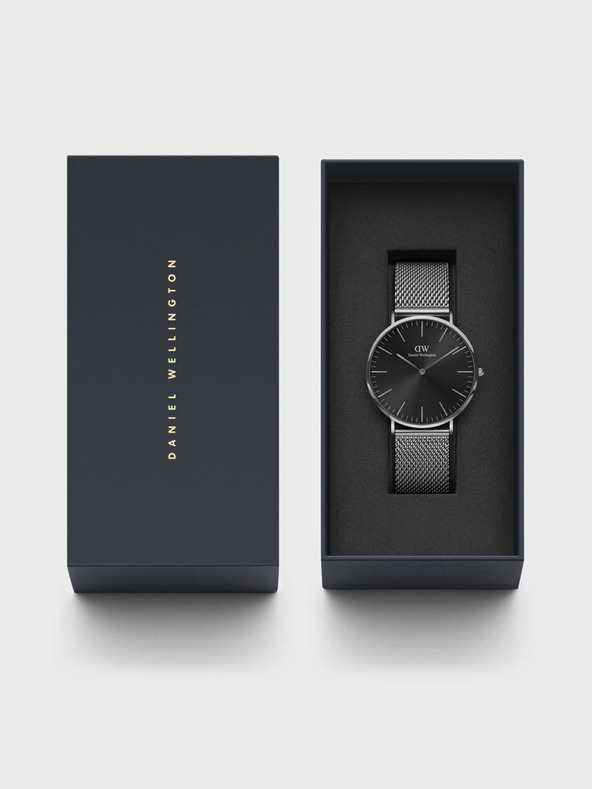 Daniel Wellington Ceas pentru bărbați în culoare argintie Daniel Wellington Classic