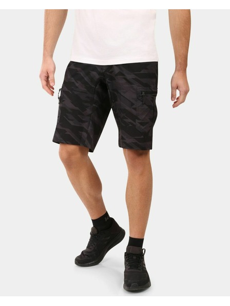 Kilpi Pantaloni scurți outdoor pentru bărbați Kilpi ASHER Negru