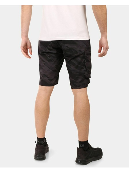 Kilpi Pantaloni scurți outdoor pentru bărbați Kilpi ASHER Negru