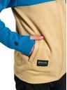 Meatfly Meatfly hanorac tehnic pentru bărbați Josh Blue / Light Brown