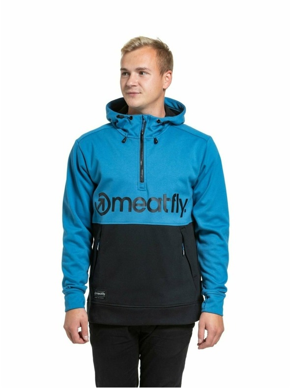 Meatfly Meatfly hanorac tehnic pentru bărbați Tason Blue / Black