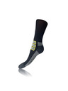 Bellinda OUTDOOR SOCKS - Socks for Hiking and Work Shoes - black - yellow