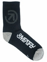 Meatfly Meatfly socks Long Bike Black | Black | Size