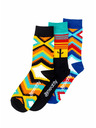 Meatfly Meatfly Socks Arizona Socks - S19 Triple Pack | Multicolor | Size