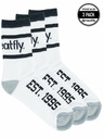 Meatfly Meatfly Socks Long Triple Pack White | White | Size