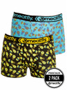 Meatfly Meatfly boxeri Balboa Double Pack Pineapple | Negru | Mărime