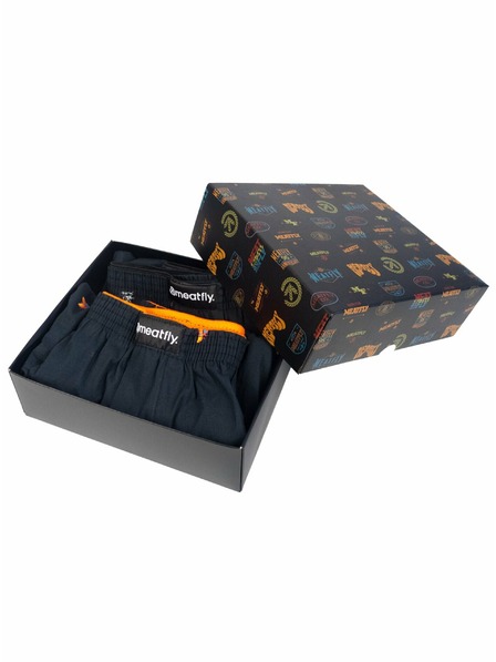 Meatfly Meatfly slip-uri bărbătești Agostino Flies Gift Pack | Negru | Mărime