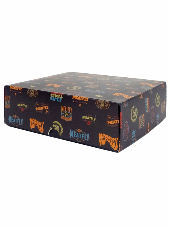 Meatfly Meatfly slip-uri bărbătești Agostino Flies Gift Pack | Negru | Mărime