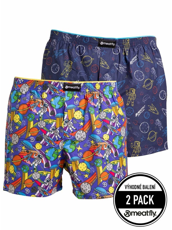 Meatfly Meatfly boxeri bărbătești Agostino Cosmo | Albastru | Mărime