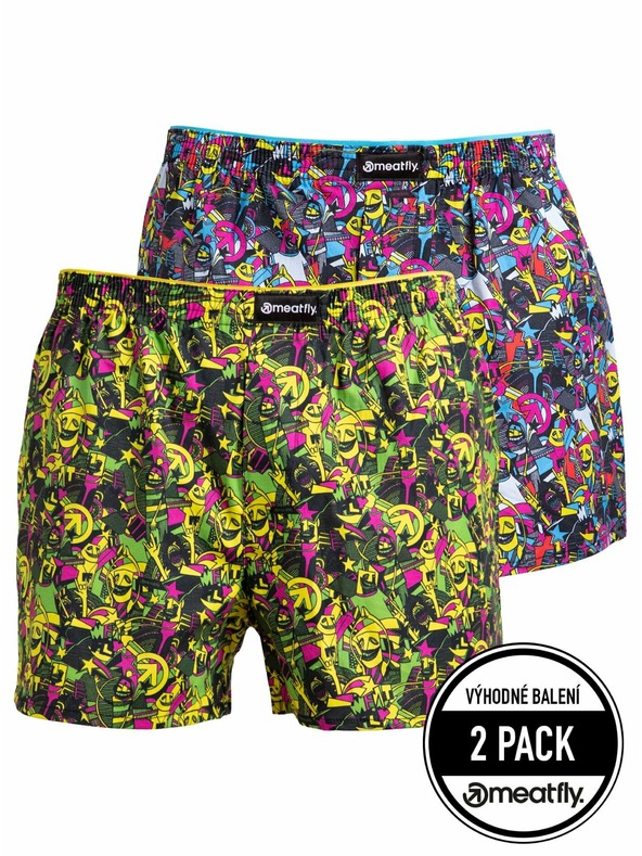 Meatfly Meatfly boxeri bărbătești Agostino Cityboi | Multicolor | Mărime
