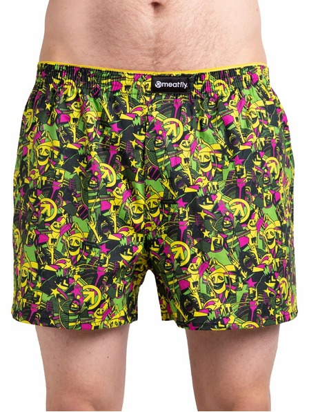 Meatfly Meatfly boxeri bărbătești Agostino Cityboi | Multicolor | Mărime