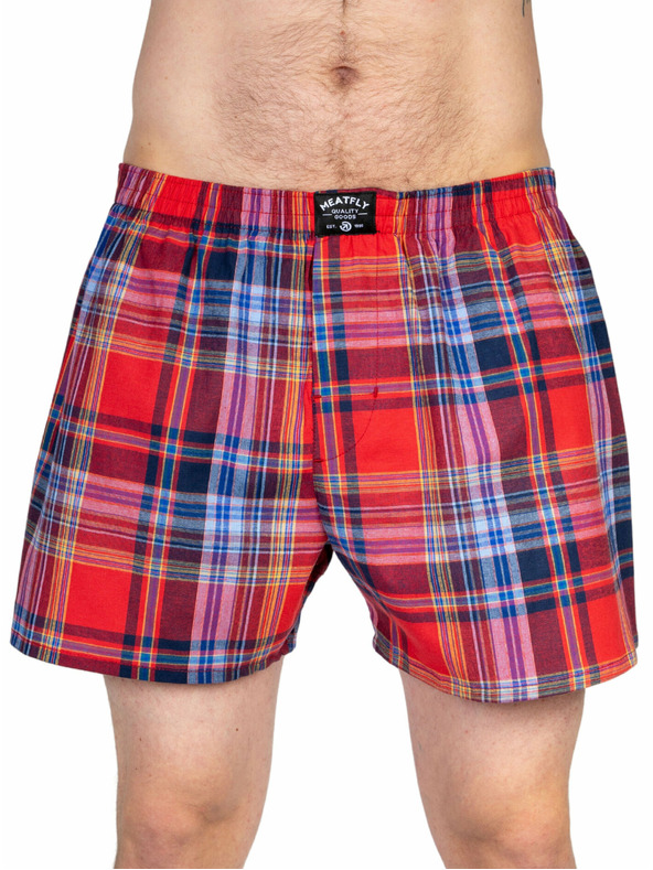 Meatfly Meatfly boxeri bărbătești Doug Pink / Green | Roz | Mărime