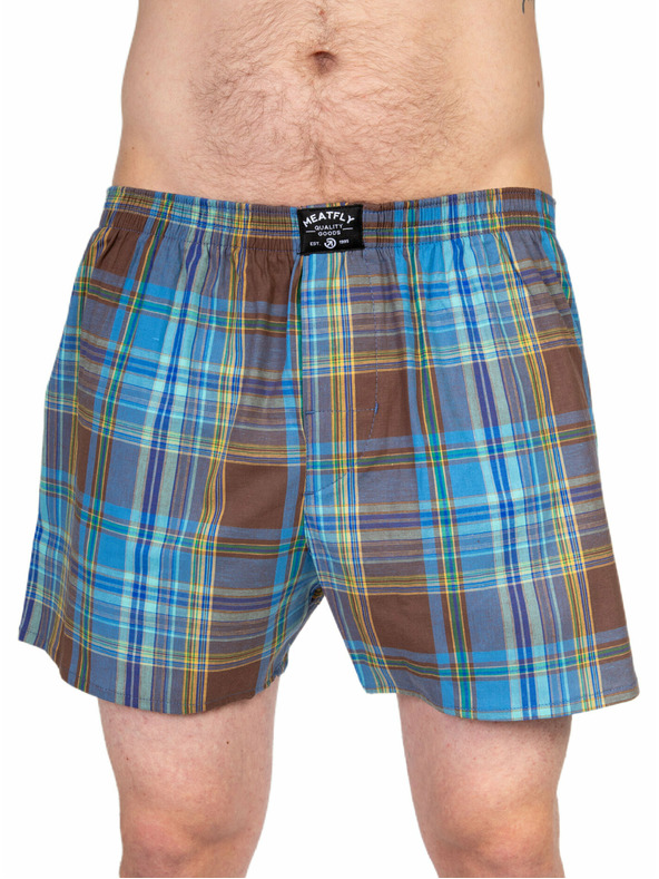 Meatfly Meatfly boxeri bărbătești Doug Yellow / Brown | Galben | Mărime