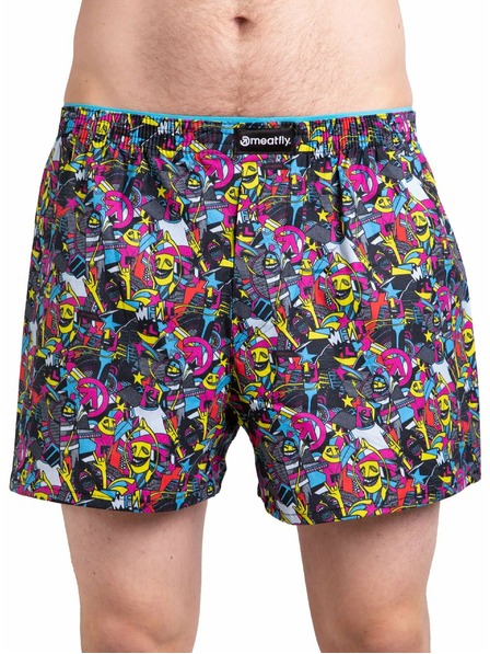 Meatfly Boxeri pentru bărbați Meatfly Agostino Cityboi Gift Pack | Multicolor | Mărime