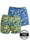 Meatfly Boxeri pentru bărbați Meatfly Agostino Yellow/Blue