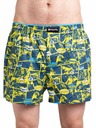 Meatfly Boxeri pentru bărbați Meatfly Agostino Yellow/Blue