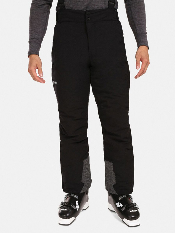 Kilpi Pantaloni de schi negri pentru bărbați Kilpi MIMAS