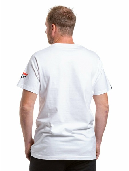 Meatfly Tricou pentru bărbați Meatfly Big Shock 8Bit White | Alb | Mărime
